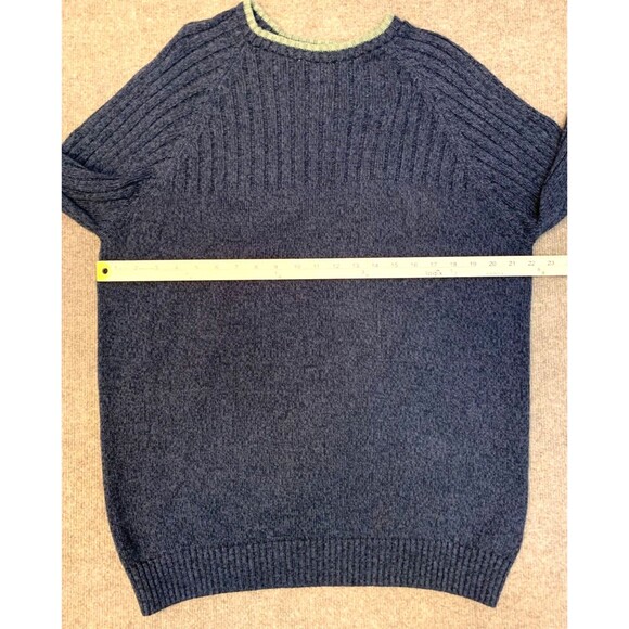Columbia ROC II Crew Neck Sweater Mens XL Long Sleeve Pullover Ribbed Cotton - Picture 4 of 7